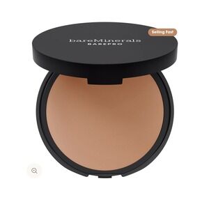 bareMinerals BAREPRO 16HR Powder Foundation Medium Deep 45 Cool Matte Full Cover